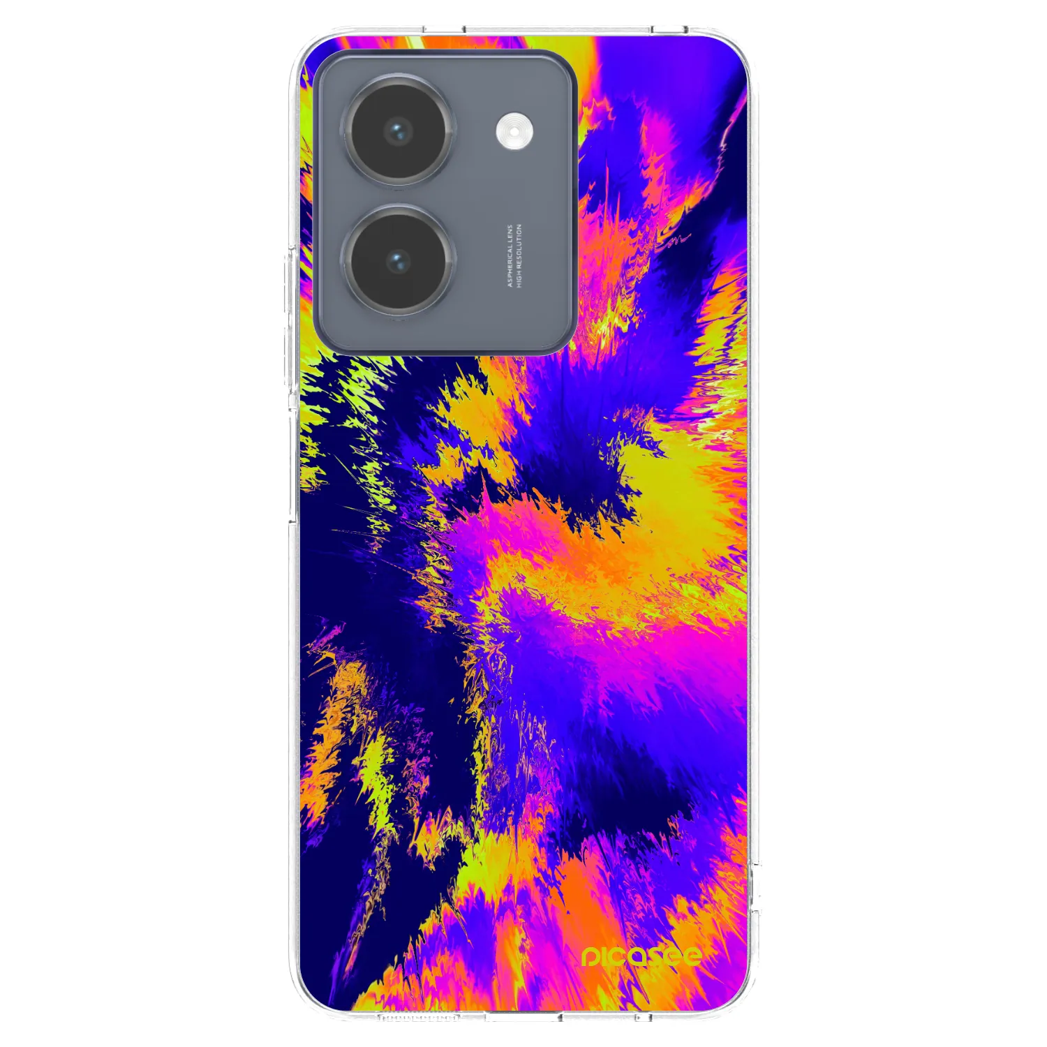 Picasee silikónový prehľadný obal pre Vivo Y36 4G - Burn