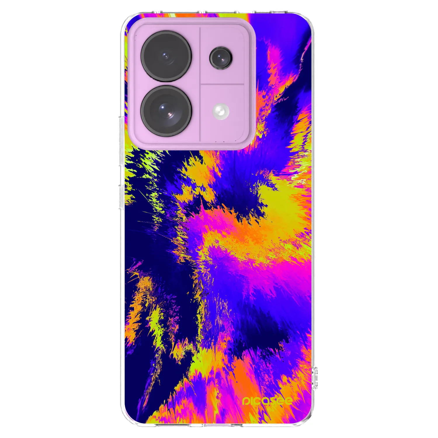 Picasee silikónový prehľadný obal pre Xiaomi Redmi Note 13 Pro 5G - Burn
