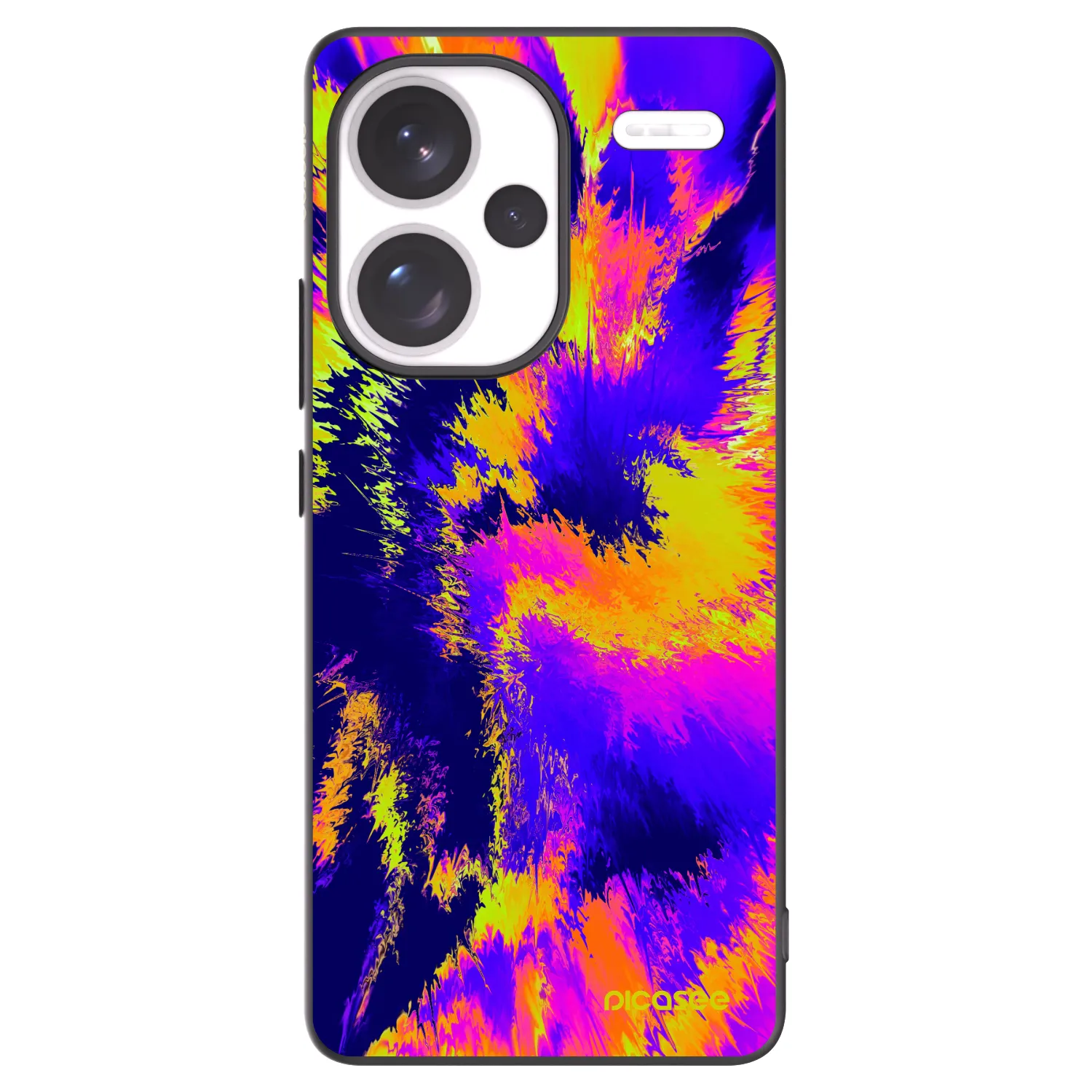 Picasee silikónový čierny obal pre Xiaomi Redmi Note 13 Pro+ 5G - Burn