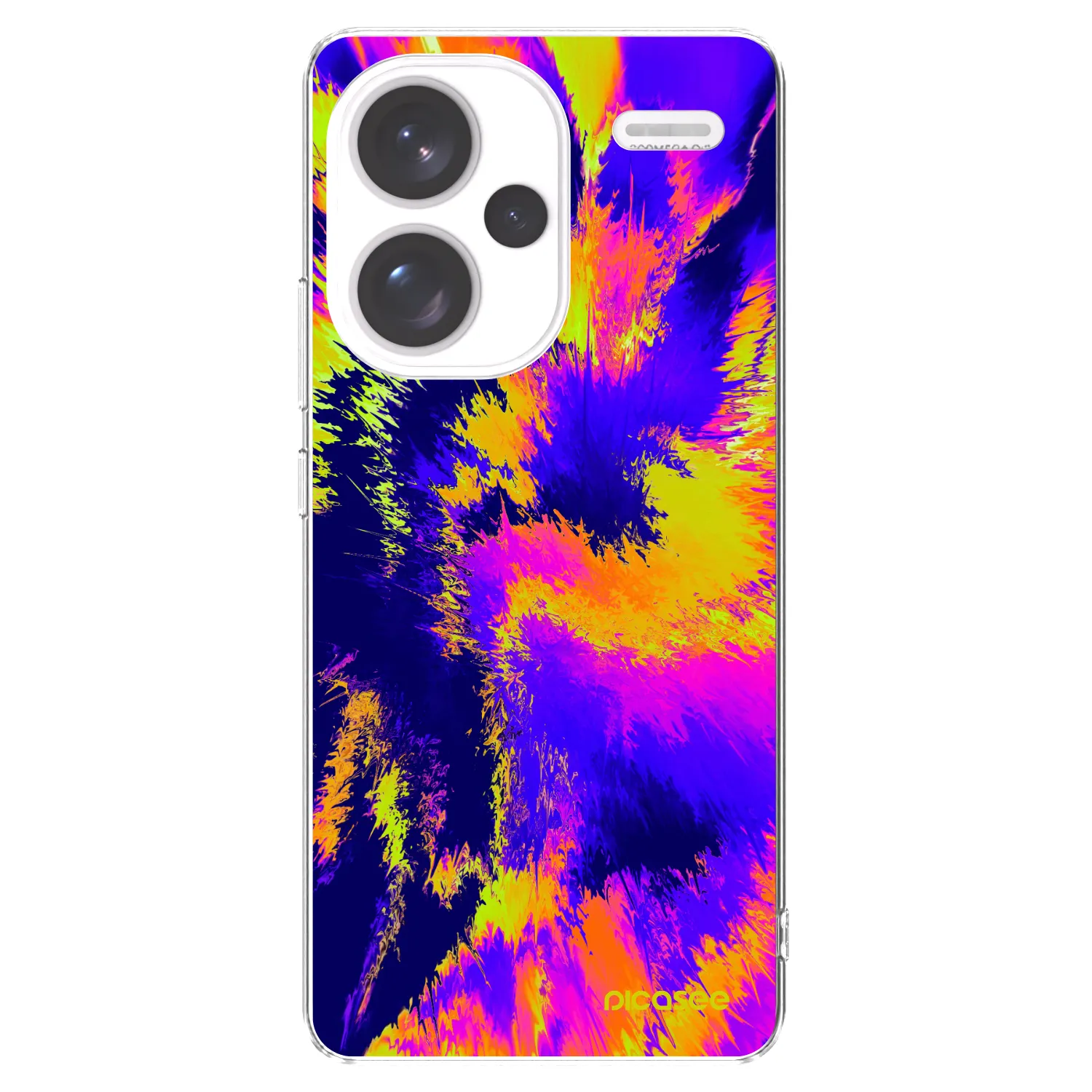 Picasee silikónový prehľadný obal pre Xiaomi Redmi Note 13 Pro+ 5G - Burn