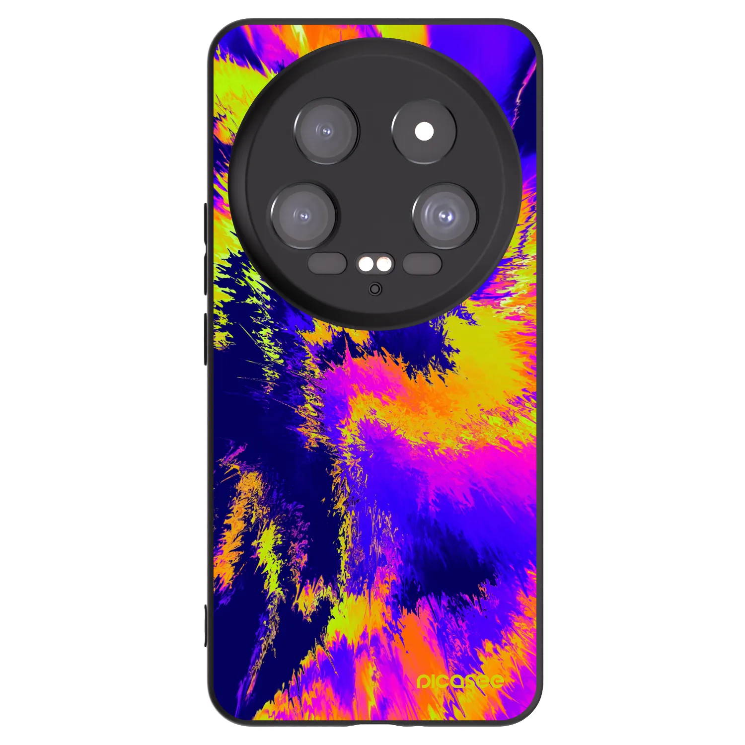 Picasee silikónový čierny obal pre Xiaomi 14 Ultra - Burn