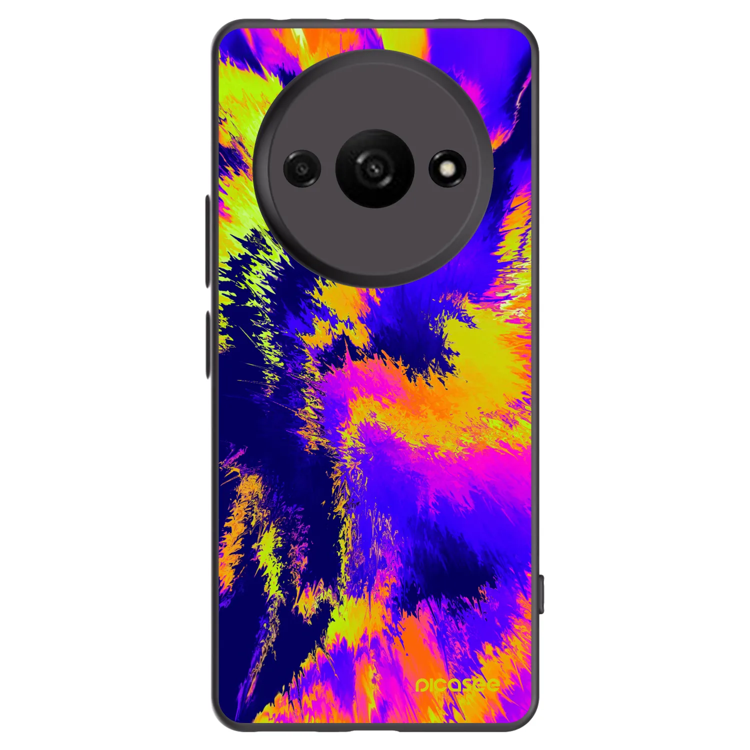 Picasee silikónový čierny obal pre Xiaomi Redmi A3 - Burn