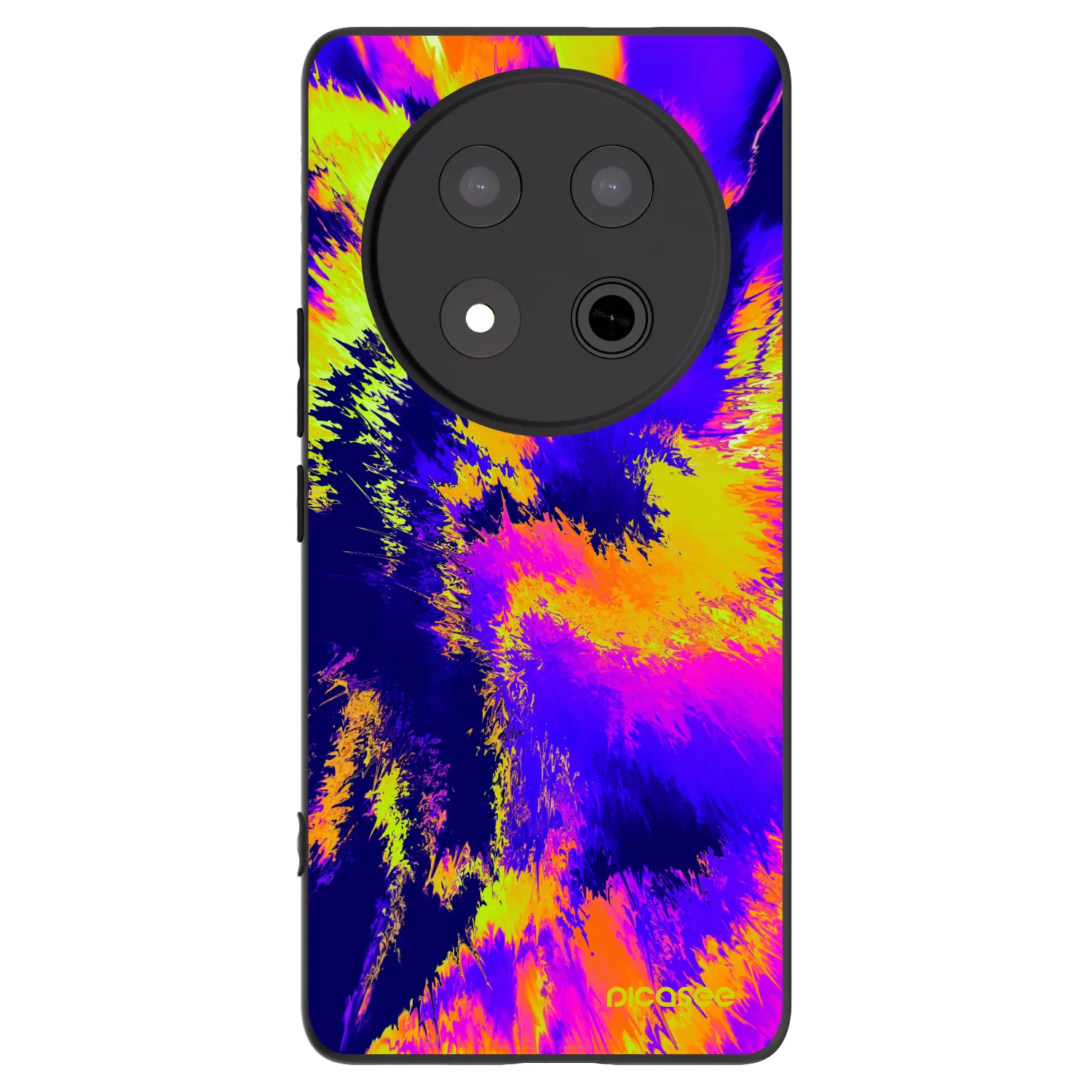 Picasee silikónový čierny obal pre Honor Magic7 Lite 5G - Burn