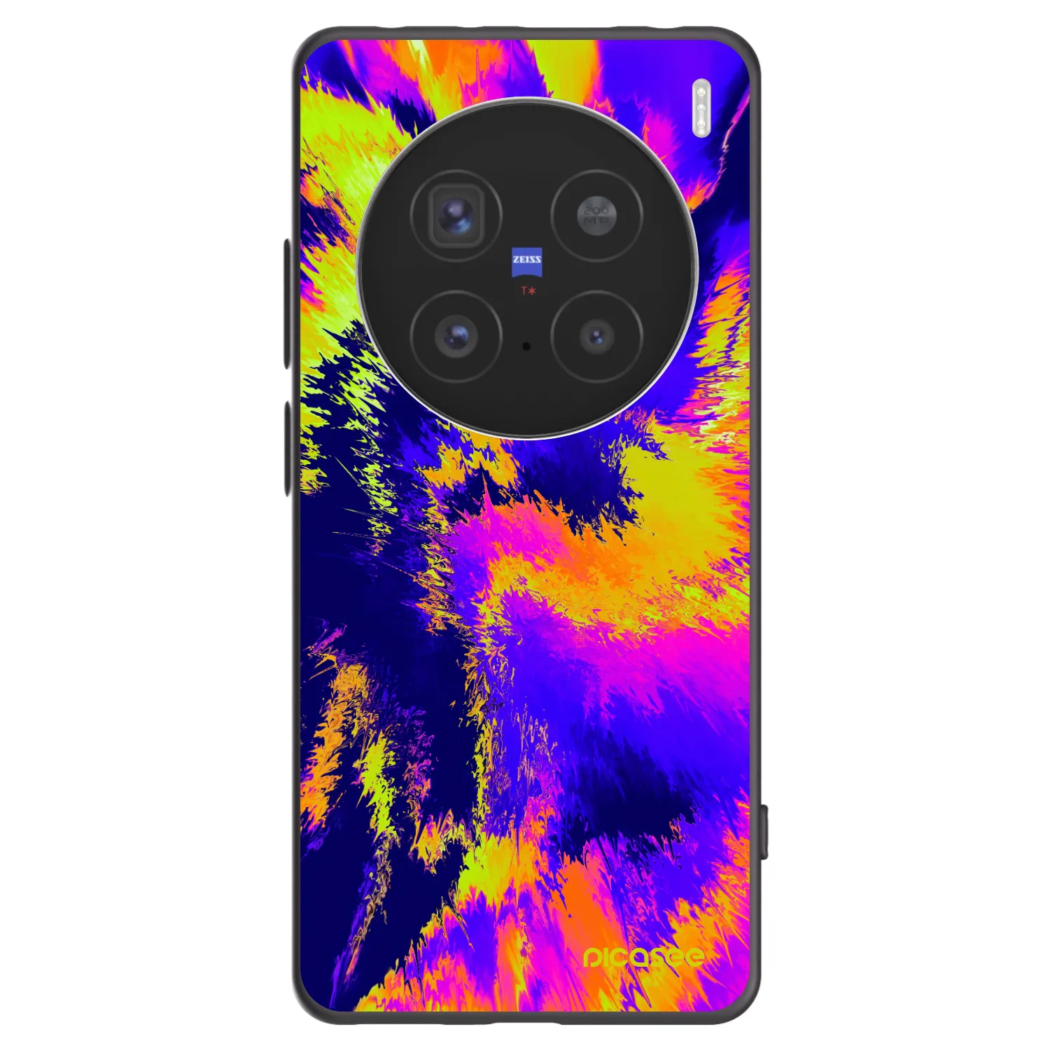 Picasee silikónový čierny obal pre Vivo X200 Pro - Burn