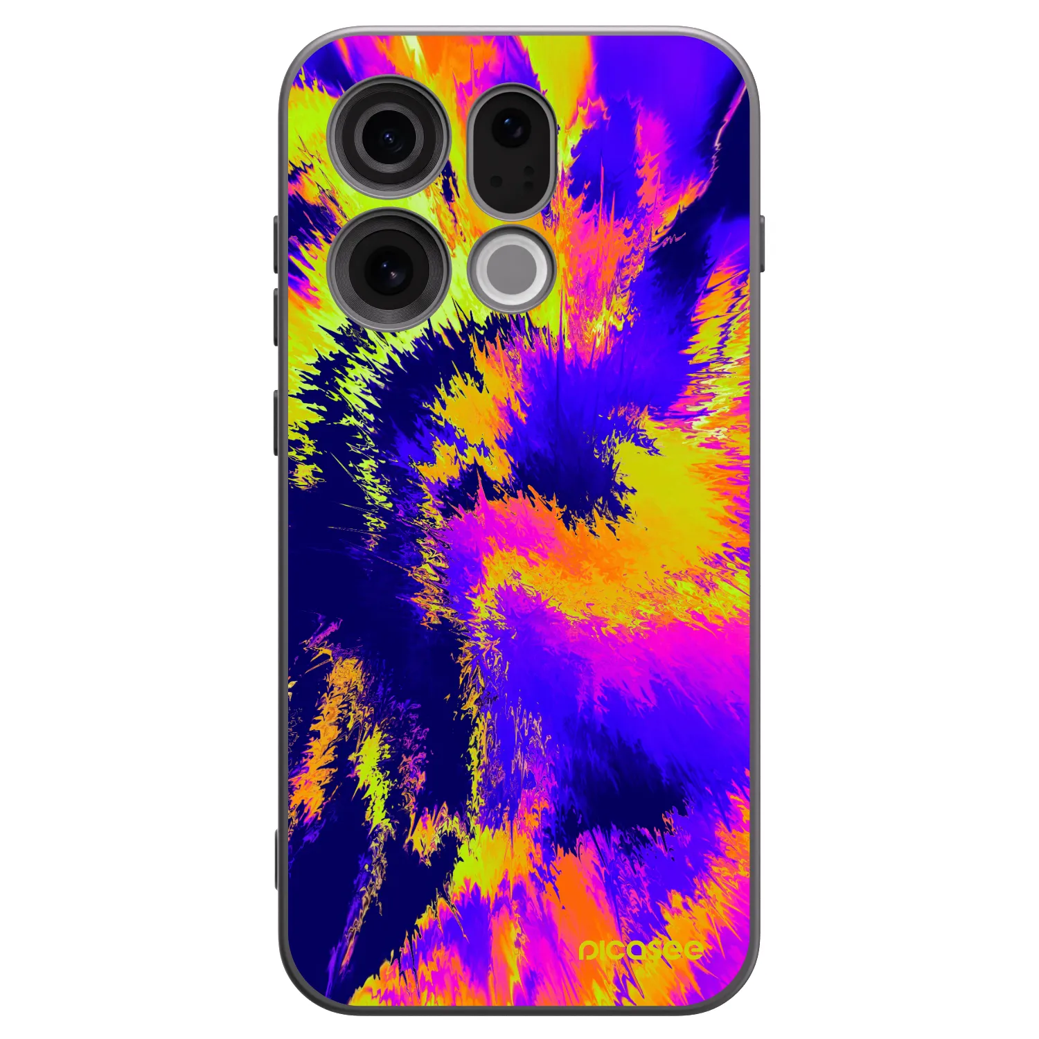 Picasee silikónový čierny obal pre OPPO Find X9 - Burn