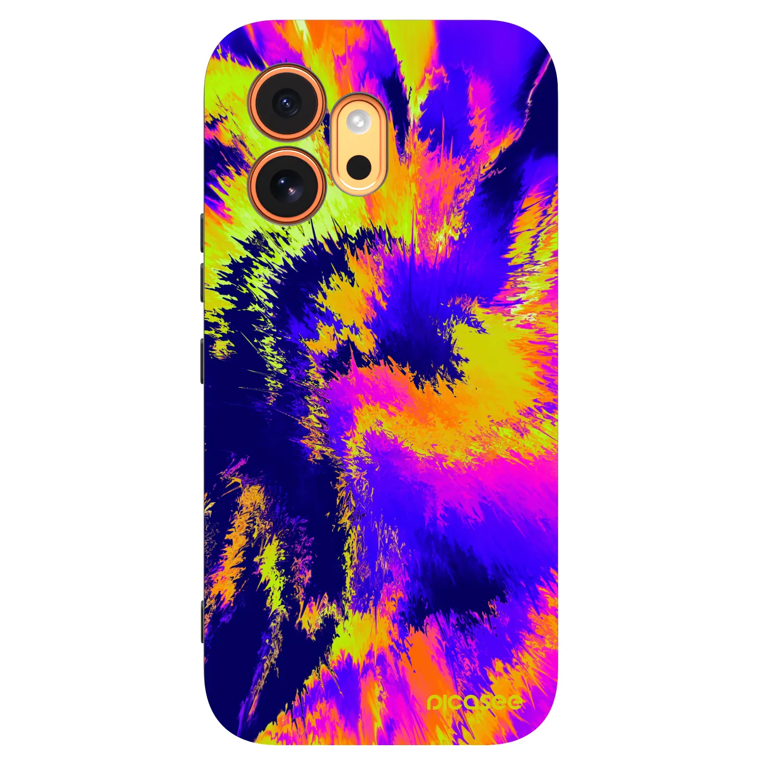 Picasee silikónový čierny obal pre Honor 600 - Burn