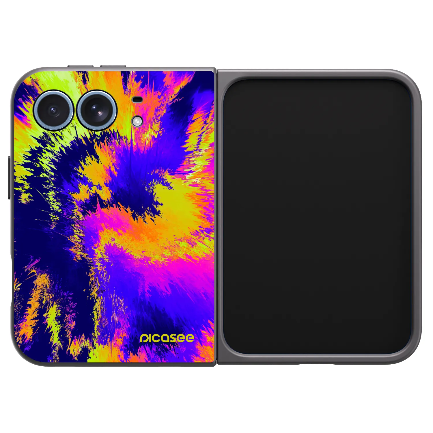 Picasee silikónový čierny obal pre Apple iPhone Ultra - Burn