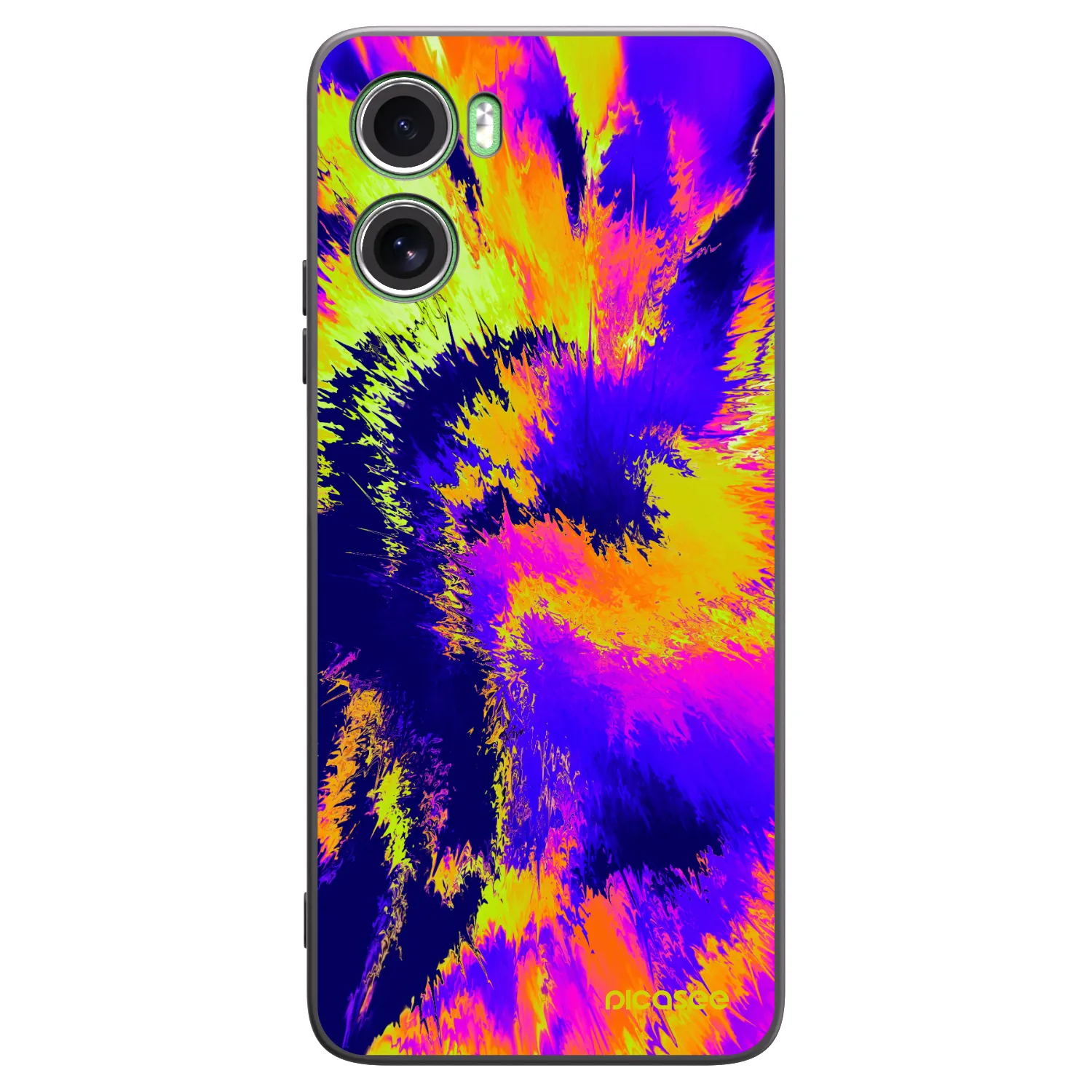 Picasee silikónový čierny obal pre Motorola Moto G06 - Burn