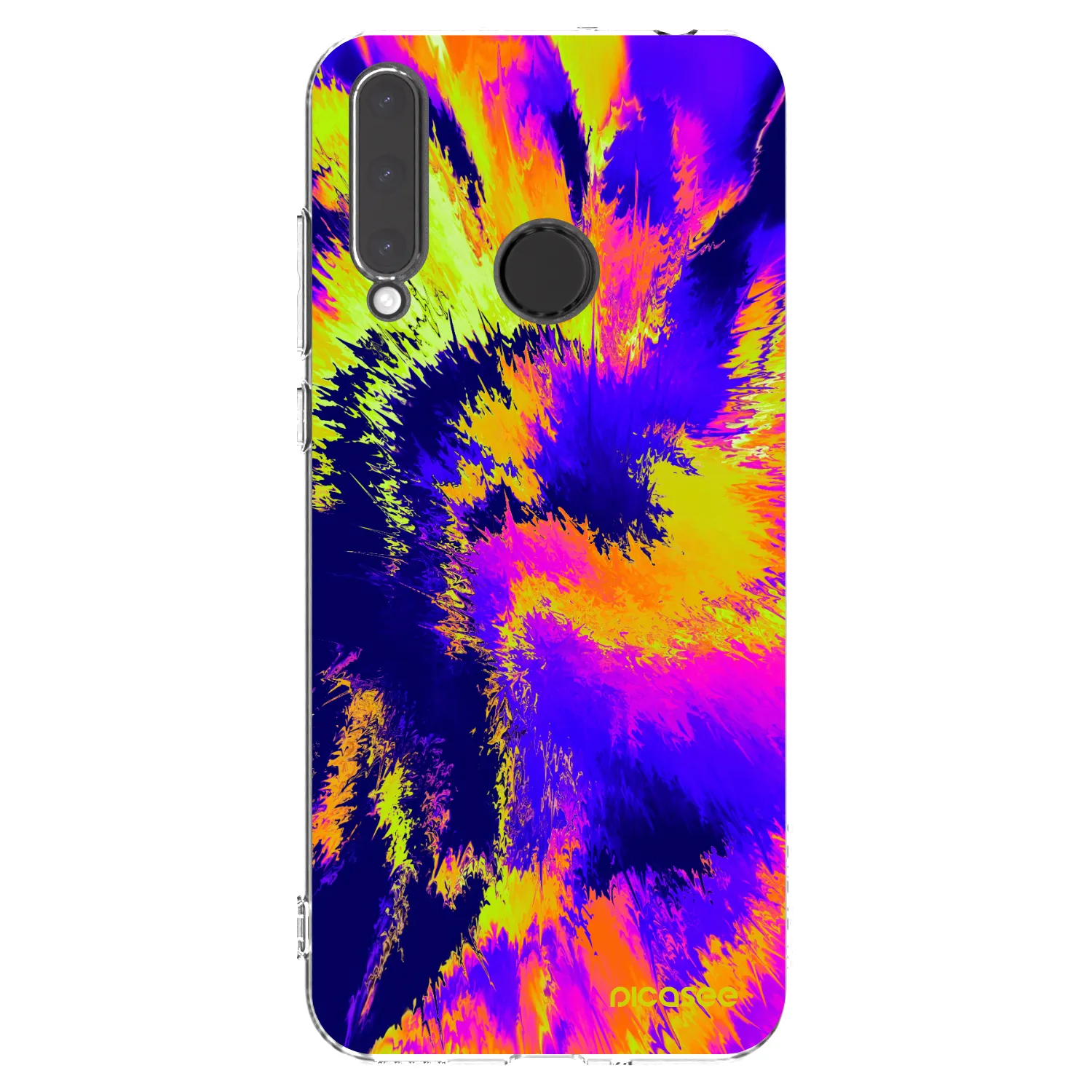 Picasee silikónový prehľadný obal pre Honor 20 Lite - Burn