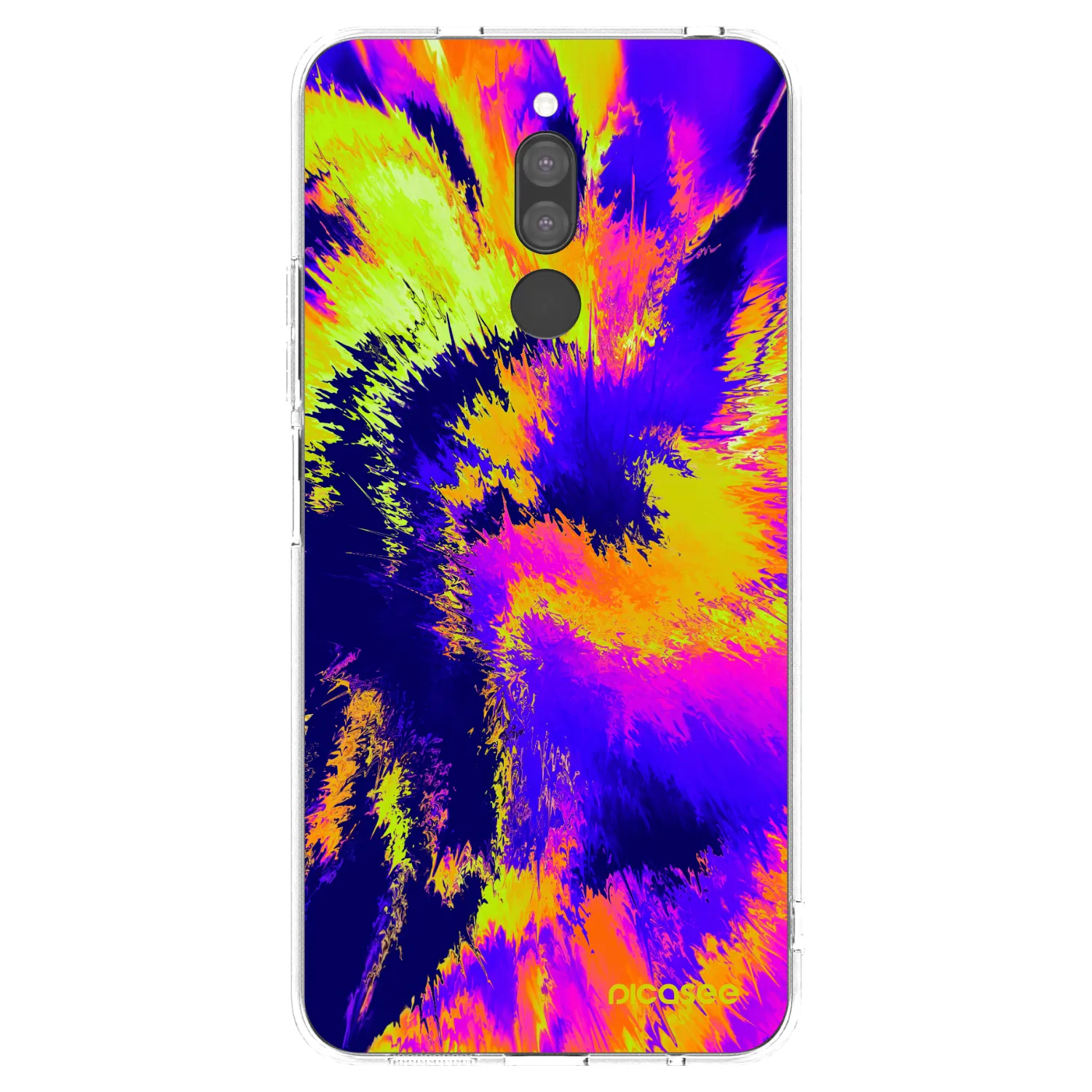 Silikónový prehľadný obal pre Xiaomi Redmi 8 - Burn