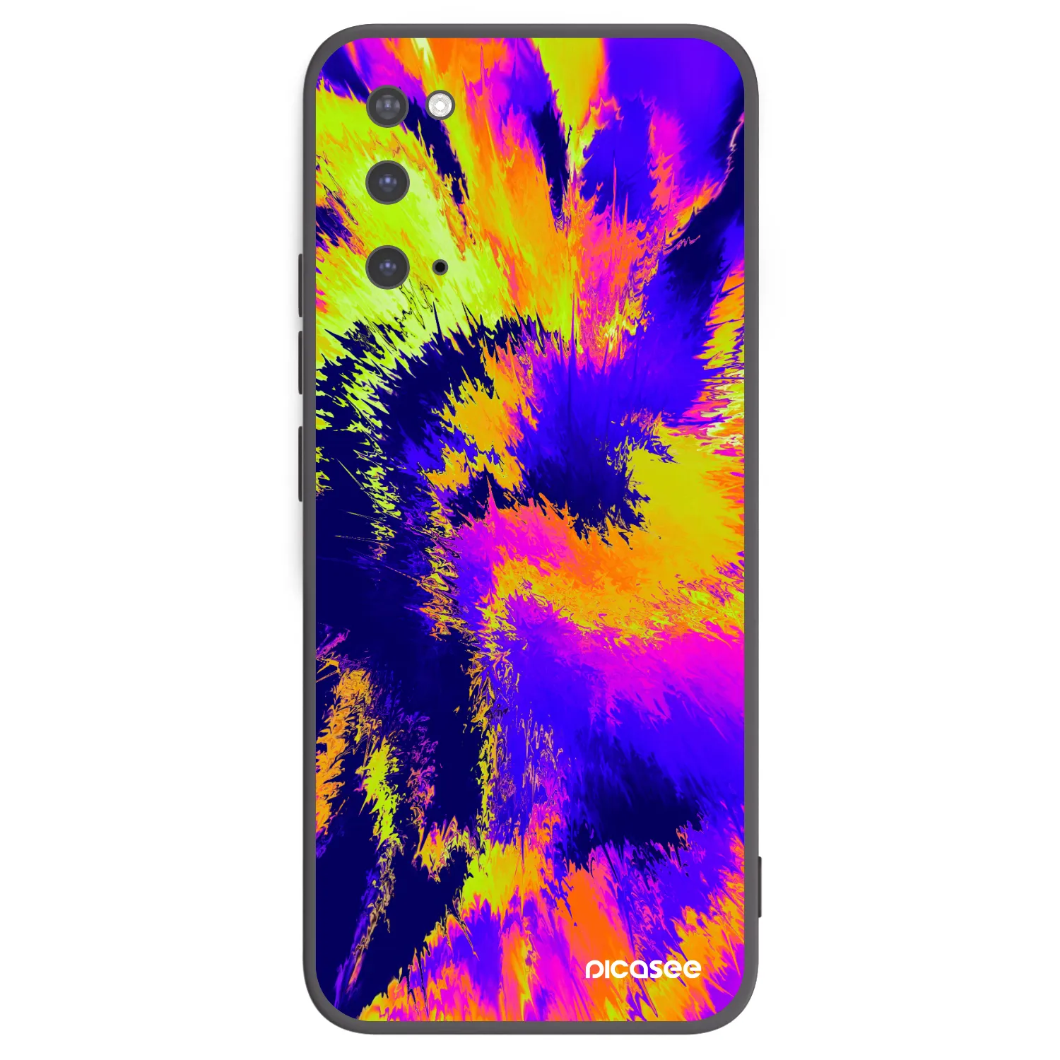 Picasee silikónový čierny obal pre Samsung Galaxy S20 G980F - Burn