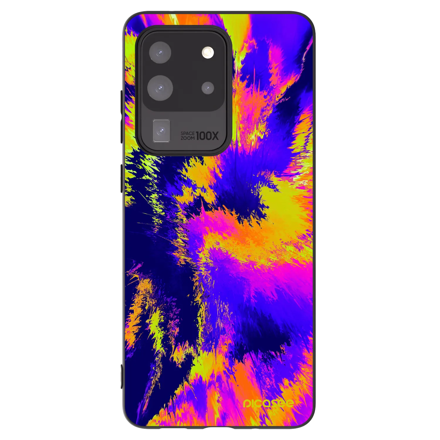 Picasee silikónový čierny obal pre Samsung Galaxy S20 Ultra 5G G988F - Burn