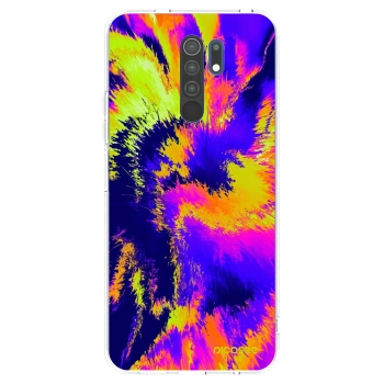 Picasee silikónový prehľadný obal pre Xiaomi Redmi 9 - Burn