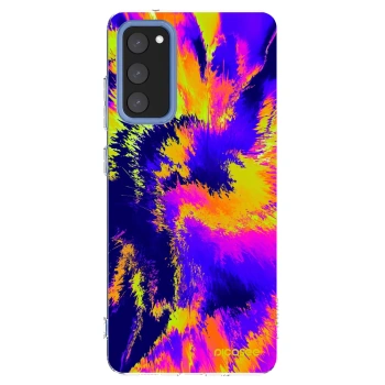 Picasee silikónový prehľadný obal pre Samsung Galaxy S20 FE - Burn