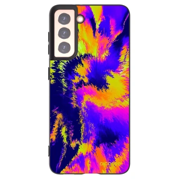 Picasee silikónový čierny obal pre Samsung Galaxy S21 5G G991B - Burn
