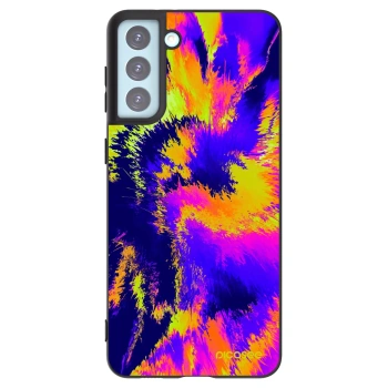 Picasee silikónový čierny obal pre Samsung Galaxy S21+ 5G G996F - Burn