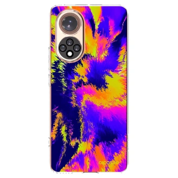 Picasee silikónový prehľadný obal pre Honor 50 5G - Burn