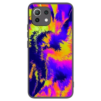 Picasee silikónový čierny obal pre Xiaomi 11 Lite 5G NE - Burn