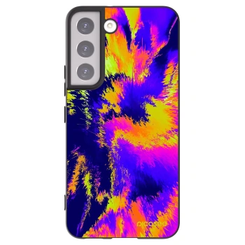 Picasee silikónový čierny obal pre Samsung Galaxy S22 5G - Burn
