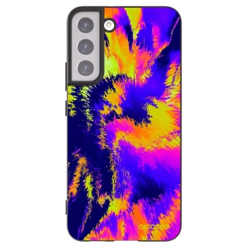 Picasee silikónový čierny obal pre Samsung Galaxy S22+ 5G - Burn