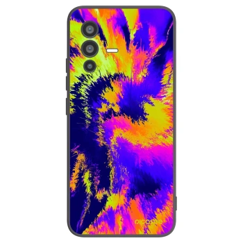 Picasee silikónový čierny obal pre Vivo V23 5G - Burn