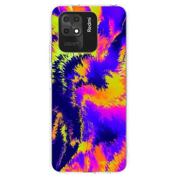 Picasee silikónový prehľadný obal pre Xiaomi Redmi 10C - Burn