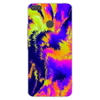 Picasee silikónový prehľadný obal pre Huawei P Smart - Burn