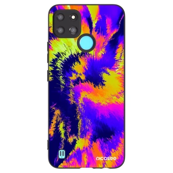 Picasee silikónový čierny obal pre Realme C21Y - Burn