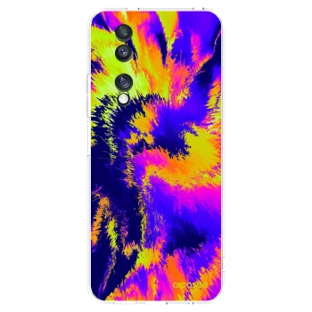 Picasee silikónový prehľadný obal pre Honor 70 - Burn