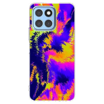 Picasee silikónový prehľadný obal pre Honor X8 5G - Burn