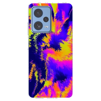 Picasee silikónový prehľadný obal pre Xiaomi Redmi Note 12 Pro 5G - Burn