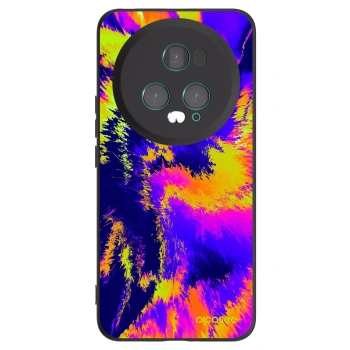 Picasee silikónový čierny obal pre Honor Magic5 Pro - Burn