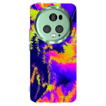 Picasee silikónový prehľadný obal pre Honor Magic5 Pro - Burn