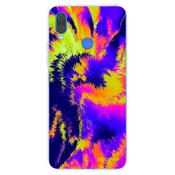 Picasee silikónový prehľadný obal pre Huawei Nova 3 - Burn