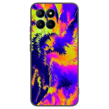 Picasee silikónový čierny obal pre Honor 70 Lite - Burn