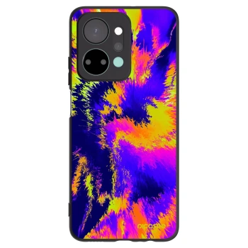 Picasee silikónový čierny obal pre Honor X7a - Burn