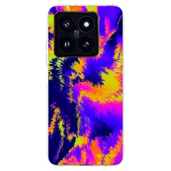 Picasee silikónový prehľadný obal pre Xiaomi 14 Pro - Burn