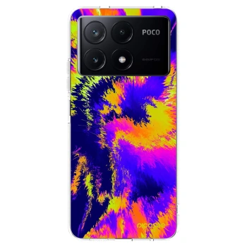 Picasee silikónový prehľadný obal pre Xiaomi Poco X6 Pro - Burn
