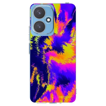 Picasee silikónový prehľadný obal pre Xiaomi Redmi 13C 5G - Burn