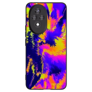 Picasee silikónový čierny obal pre Honor 200 Pro 5G - Burn