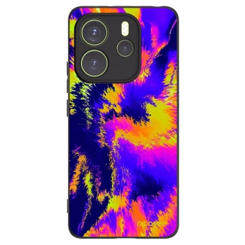 Picasee silikónový čierny obal pre Xiaomi Redmi Note 14 4G - Burn