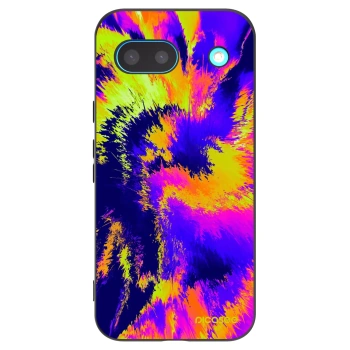 Picasee silikónový čierny obal pre Google Pixel 8a - Burn