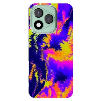 Picasee silikónový prehľadný obal pre Honor 400 Lite 5G - Burn