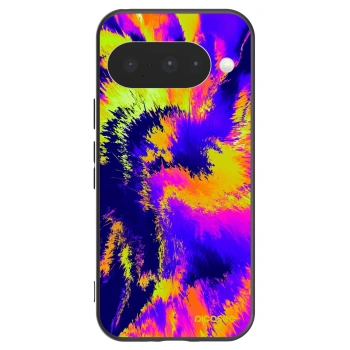 Picasee silikónový čierny obal pre Google Pixel 10 - Burn