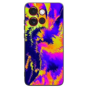 Picasee silikónový čierny obal pre Motorola Edge 60 Neo 5G - Burn