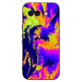 Picasee silikónový čierny obal pre Google Pixel 10a - Burn