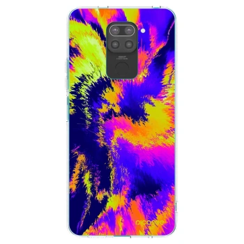 Picasee silikónový čierny obal pre Xiaomi Redmi Note 9 - Burn
