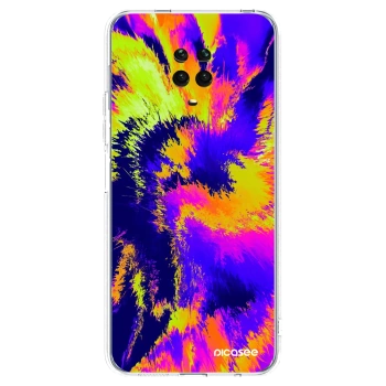 Picasee silikónový prehľadný obal pre Xiaomi Redmi Note 9S - Burn