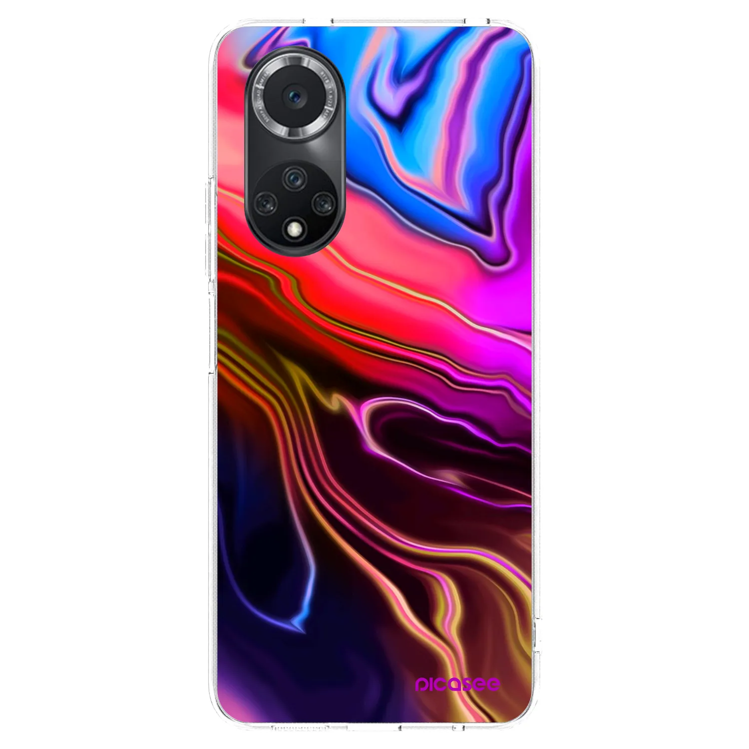 Picasee silikónový prehľadný obal pre Huawei Nova 9 SE - Electric