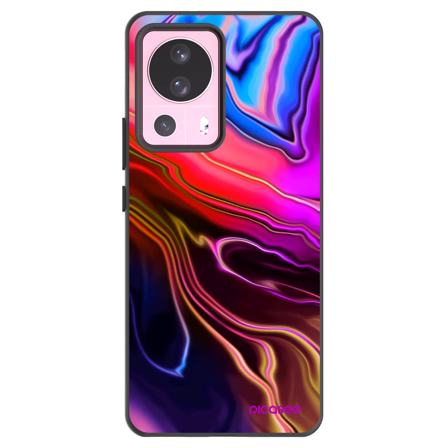 Picasee silikónový čierny obal pre Xiaomi 13 Lite - Electric